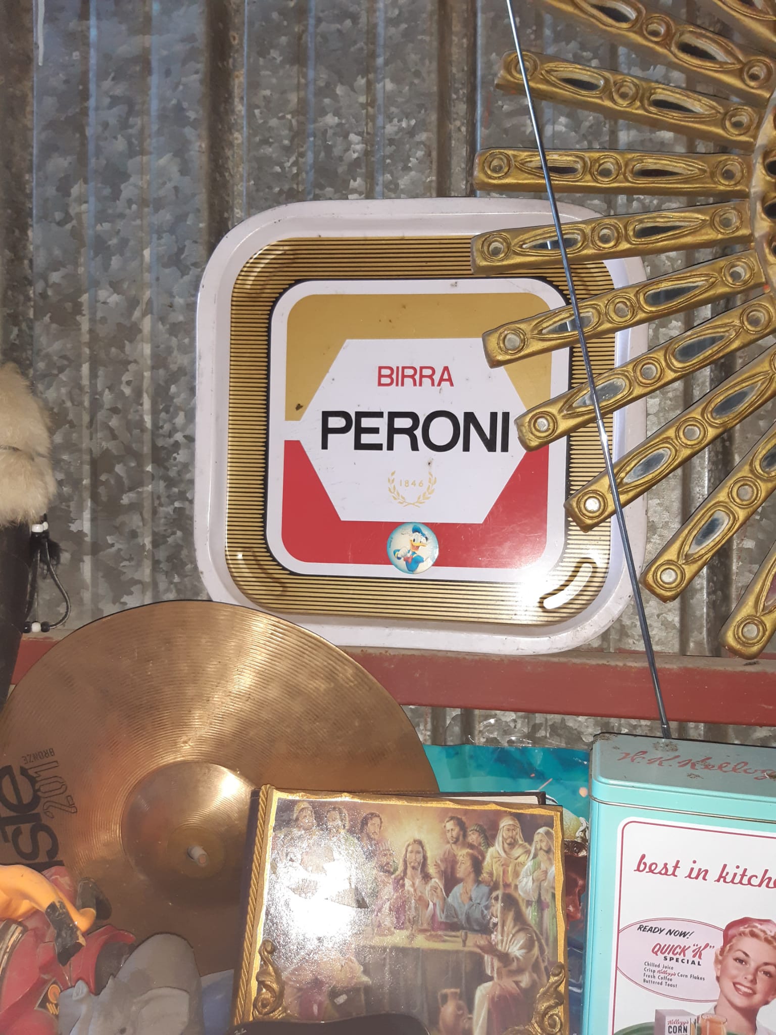 Vintage-Peroni-Schild