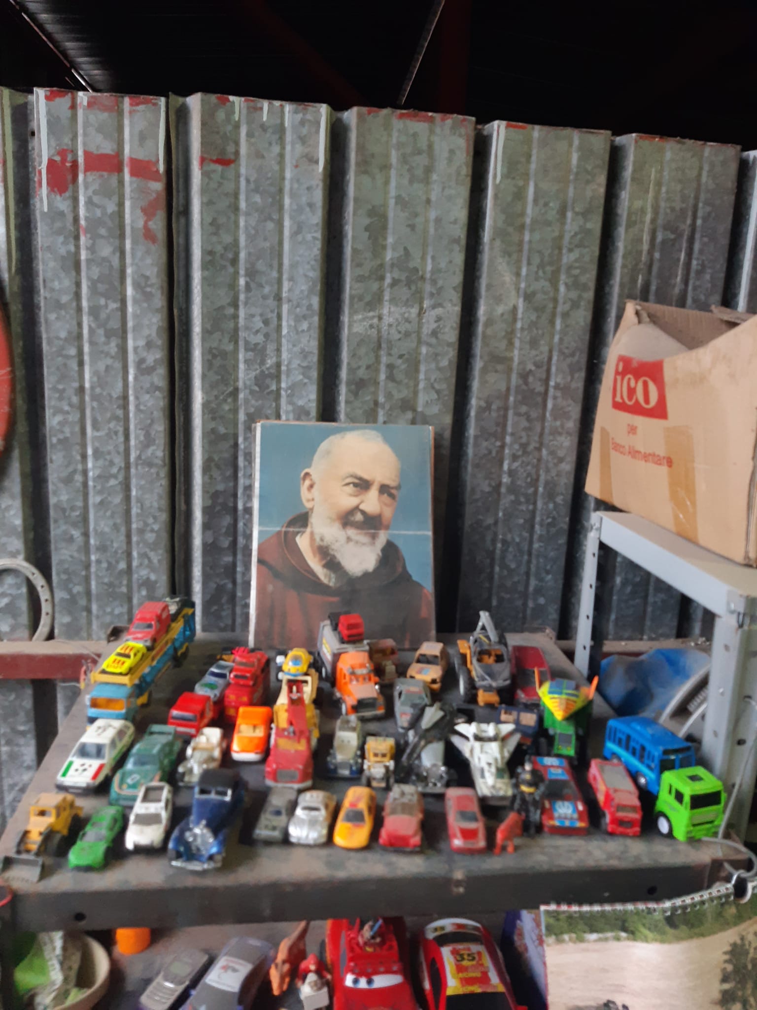 Mehrere Spielzeugautosammlung